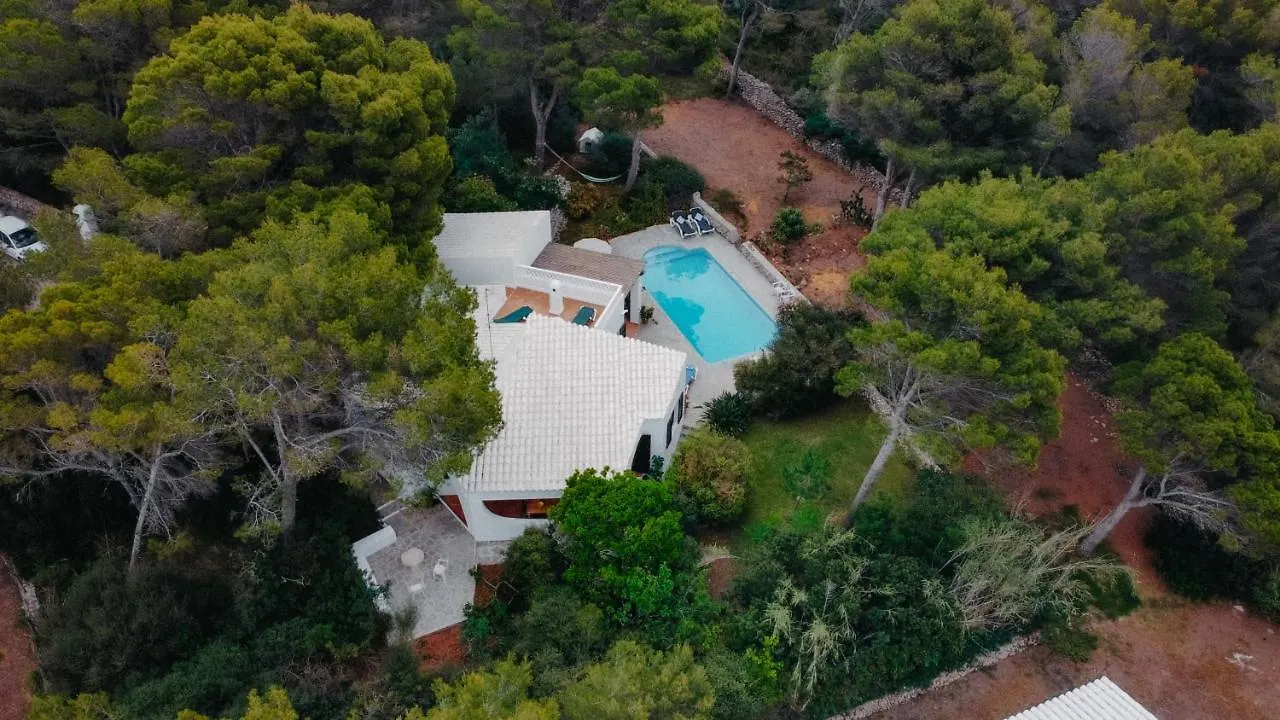 Villa En Cala Morell Con Piscina Privada En El Bosque Holiday home